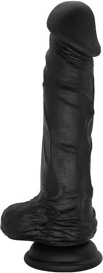 Guilty Toys Jacob Realistisches Silikon-Penis Modell Schwarz 20,4cm