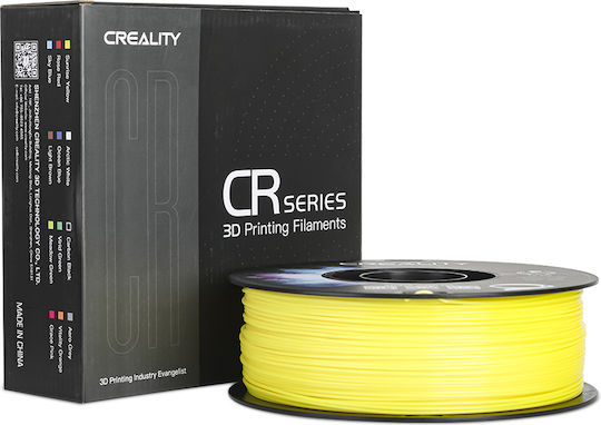 Creality3D ABS 3D Printer Filament 1.75mm Κίτρινο 1kg 1τμχ (Spool)