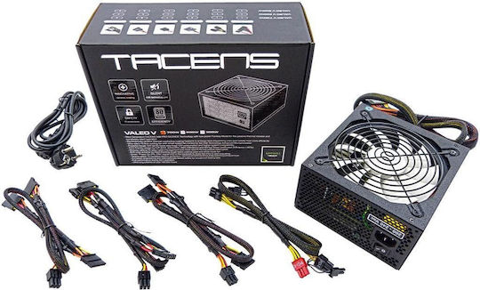 Tacens Valeo V 900W 900W Black Computer Power Supply Semi Modular 80 Plus Silver