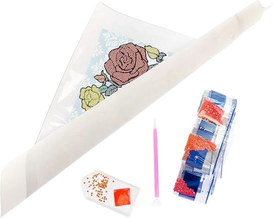 Nice Diamantiny Canvas Decoration “frida” Multicolored Crystals 96523 8+ Years