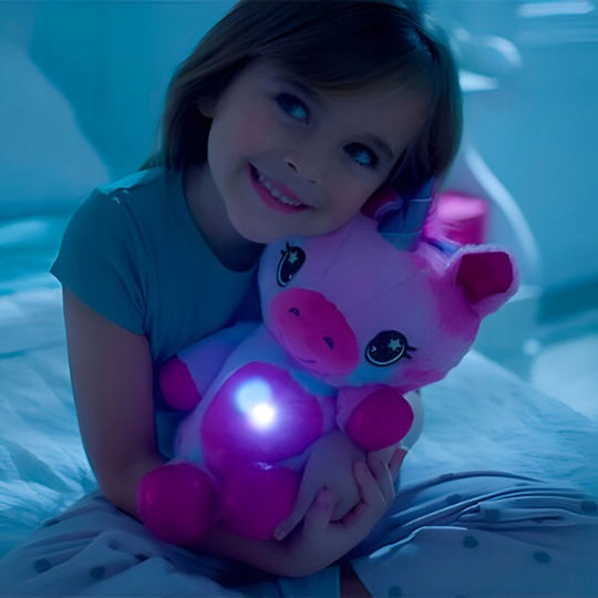 H&S Collection LED Kinderprojektorlampe mit Sternenprojektion