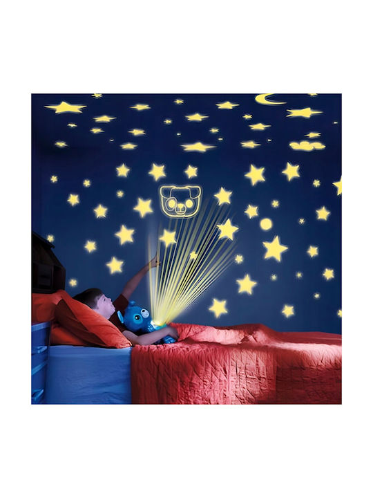 H&S Collection LED Kinderprojektorlampe mit Sternenprojektion