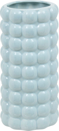 Βάζο Κεραμικό Μπλε 10.5x10.5xΥ23cm