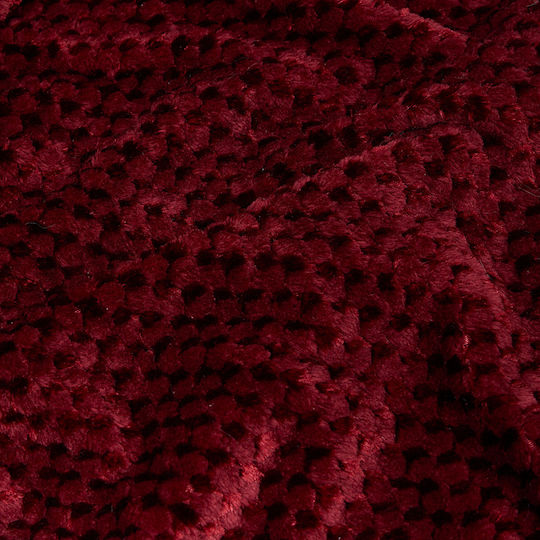 A-s Lyno Fleece Sofa Blanket 130x170cm Red