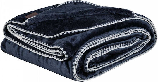 Greenwich Polo Club 4442 Одеяло Полар Единично 170x240см Royal Blue