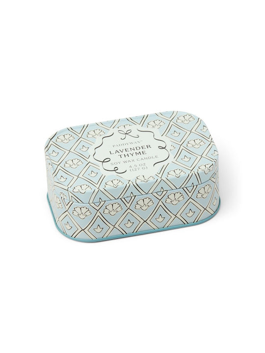 Paddywax Aromatic Candle in Metal Box with Lavender Perfume 127gr