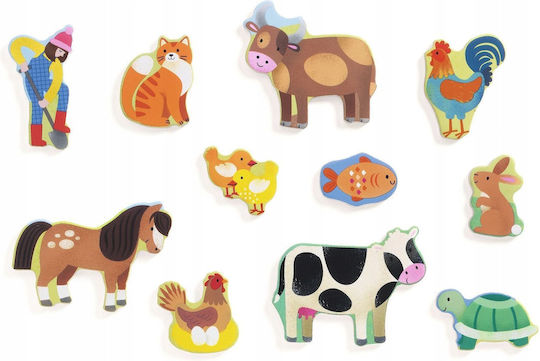 Lemnos Puzzle pentru Copii Farm Djeco