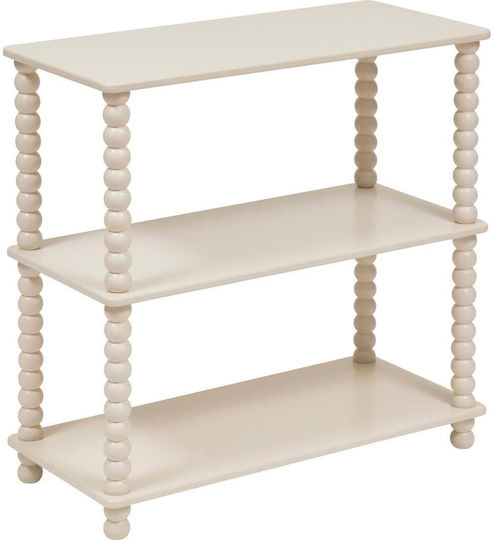 Bibliotecă Chamlo Bej 75x34x0,75 cm