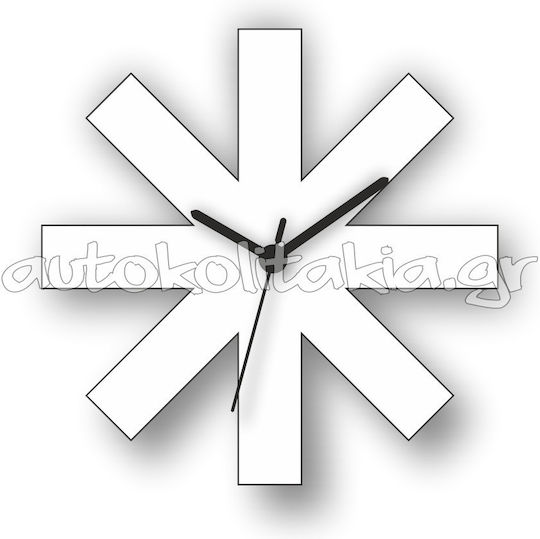 Orafol Abstrakt 5 Wanduhr Kunststoff Ø40cm Orafol Abstrakt 5 Wanduhr Kunststoff Ø40cm