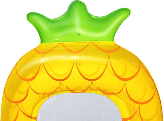Bestway Inflatable Pool Mattress Pineapple Yellow 172x93cm