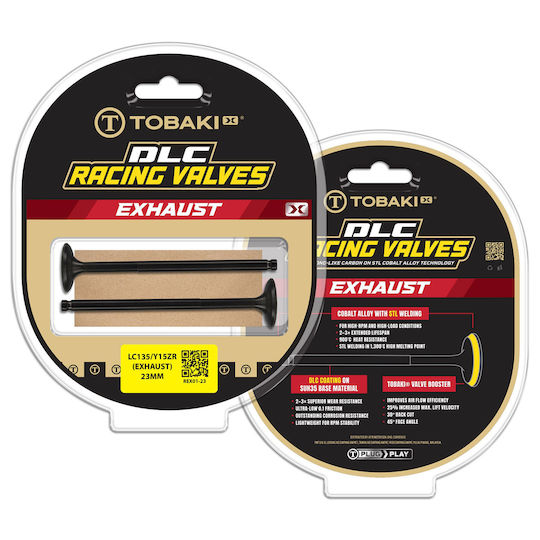 Tobaki Βαλβίδα Εξαγωγής Μοτοσυκλέτας Yamaha Crypton-X 135
