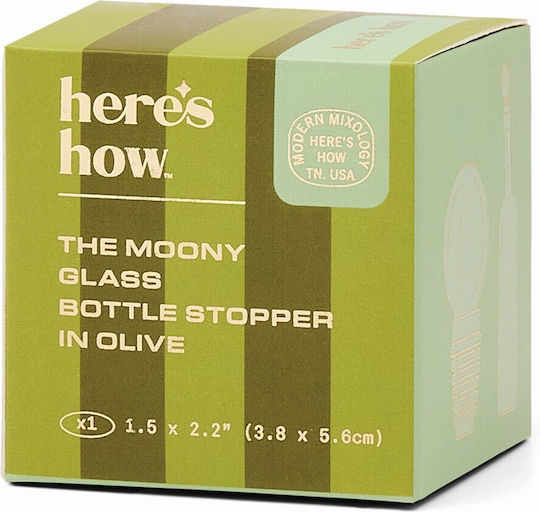 Lädisches Weinverschluss Flasche Moony Glas Flaschenverschluss So funktioniert's