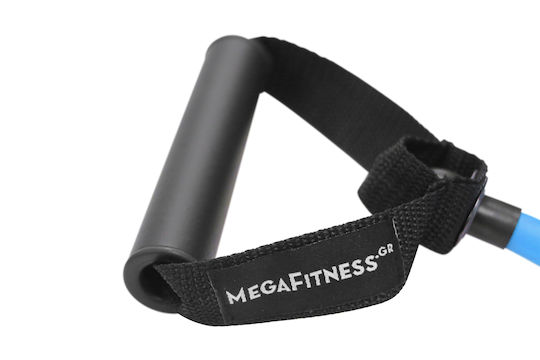 MegaFitness Resistance Band Gymtube Moderate with Handles Blue 0.02m