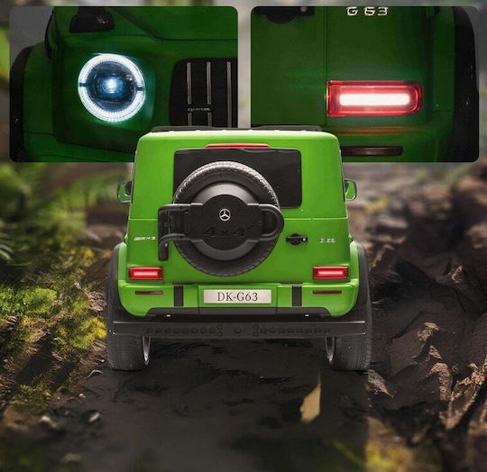 Mercedes AMG G63 Două Locuri Cu Telecomandă Licențiat 24 Volt Verde Pentru 2+ Ani