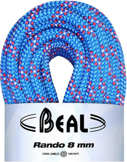 Beal Rando Standard BC08R.48.B Σχοινί Ορειβασίας με Μήκος 48m Μπλε