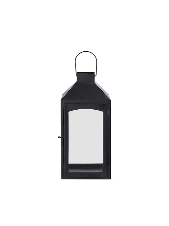 Butlers Tabletop Metallic Lantern Black 15cm
