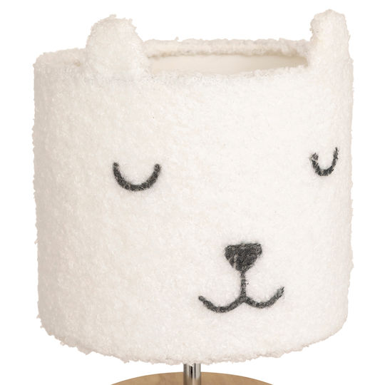 Kids Portable Lamp White 15x15x23εκ.