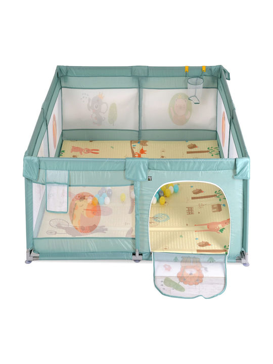 Cangaroo Парк с Матрак Зелен 120x120см
