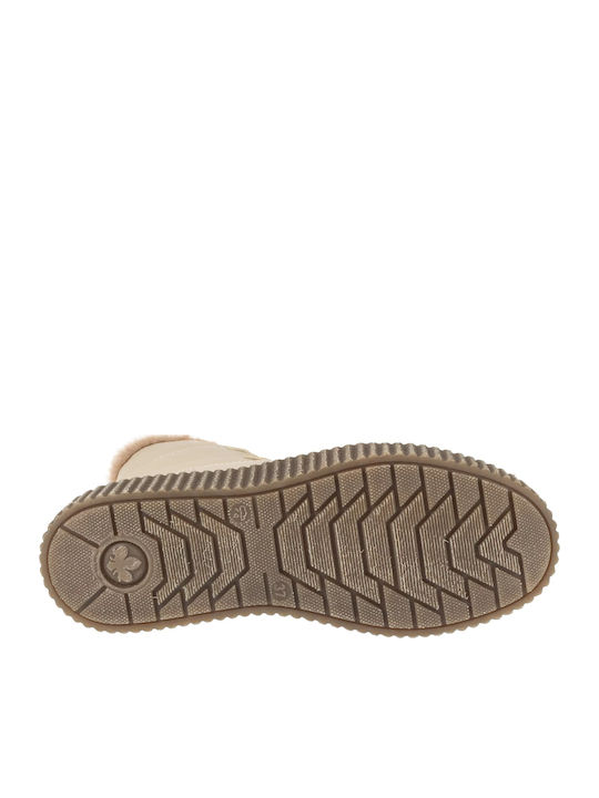 Women's Ankle Boots Beige