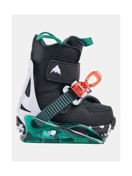 Burton Mini Grom Disc Kids Ski & Snowboard Binding Green