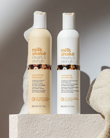 Milk Shake Integrity & Strength Shampoos Reconstruction/Nourishment & Hydration for Damaged Hair 300ml