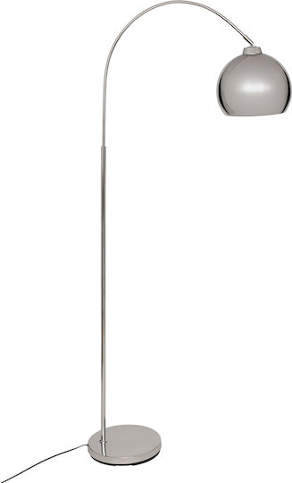 Lampă de Podea Î177cm. Argintiu