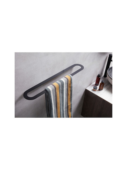 Bronze Art Single Wall-Mounted Bathroom Rail ​60x10cm Bronze