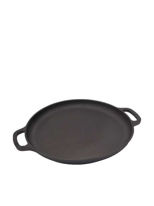 Ankor Premium Cast Iron Baking Pan Set 35x29 & 42x35 Suitable for All Stovetops Bbq & Oven