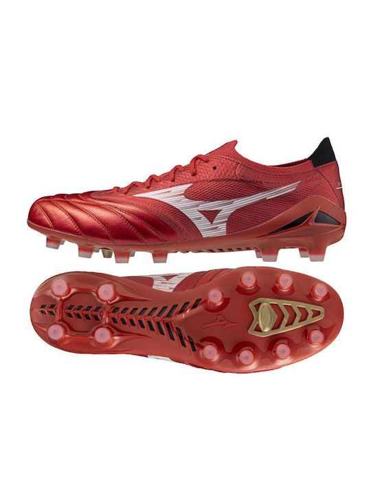 Mizuno Morelia Neo Iv Β Football Shoes with Cleats Red