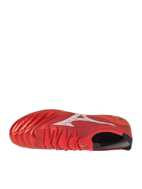 Mizuno Morelia Neo Iv Β Football Shoes with Cleats Red