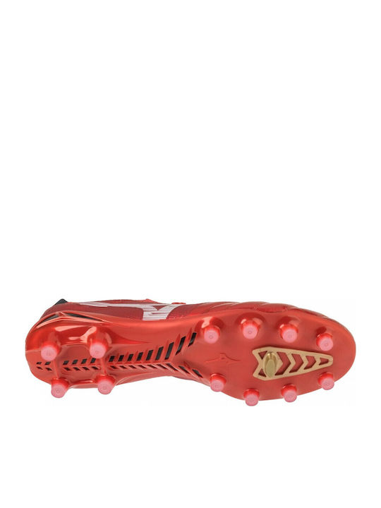 Mizuno Morelia Neo Iv Β Football Shoes with Cleats Red