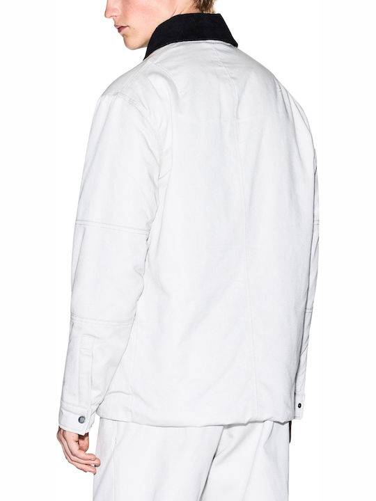 Armani Exchange Geacă Gri-Neagră