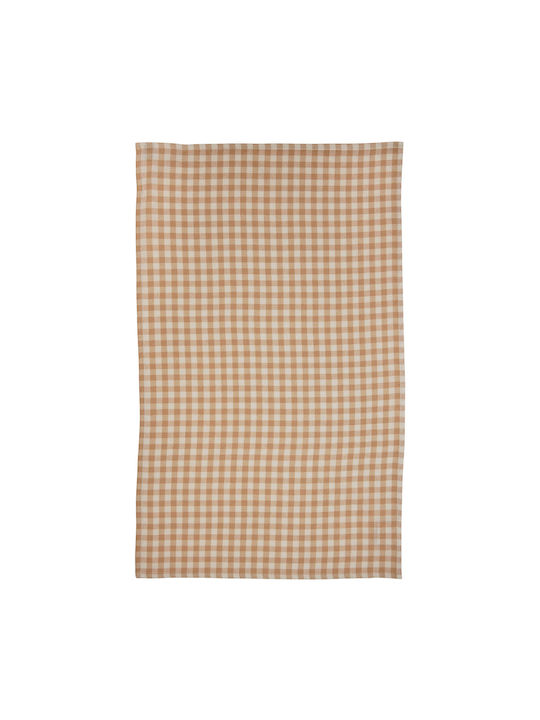 Ποτηρόπανο από 100% Βαμβάκι σε Μπεζ Χρώμα 45x70cm 3τμχ