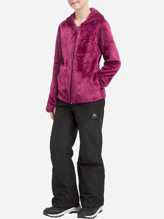 Cardigan pentru copii Fleece Violet Daisy