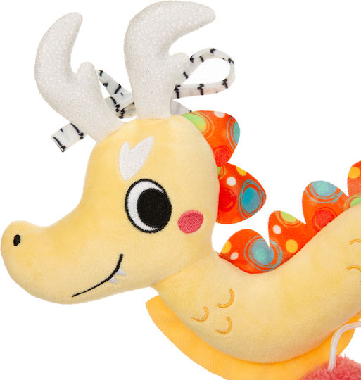 Akuku Hanging Baby Toy for Cot with Mirror Dragon for Newborns