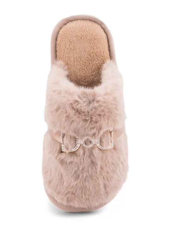 Winter Women's Slippers Brown