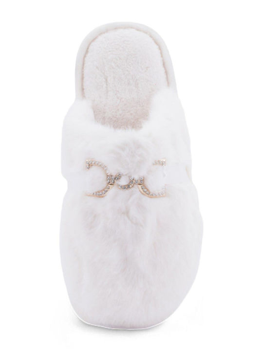 Winter Women's Slippers White