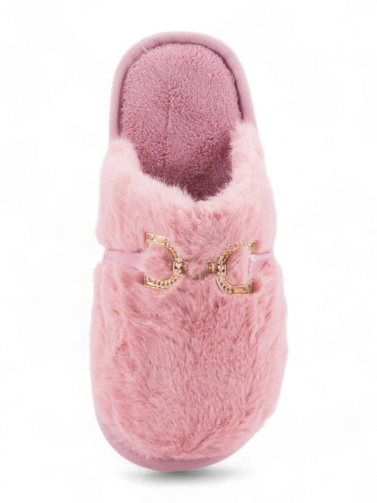 Winter Women's Slippers Pink