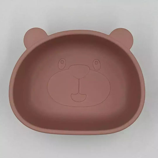 Pandaboo Παιδικό Μπωλ Φαγητού από Σιλικόνη Κίτρινο