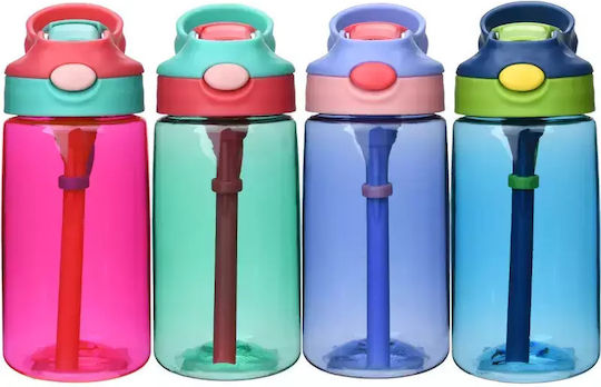 Pandaboo Kids Water Bottle Plastic Purple