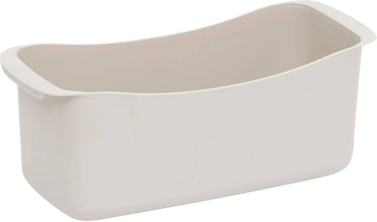 5Five Rafturi de baie Raft Baie Metal cu 3 Rafturi 28.9x16x289cm Bej