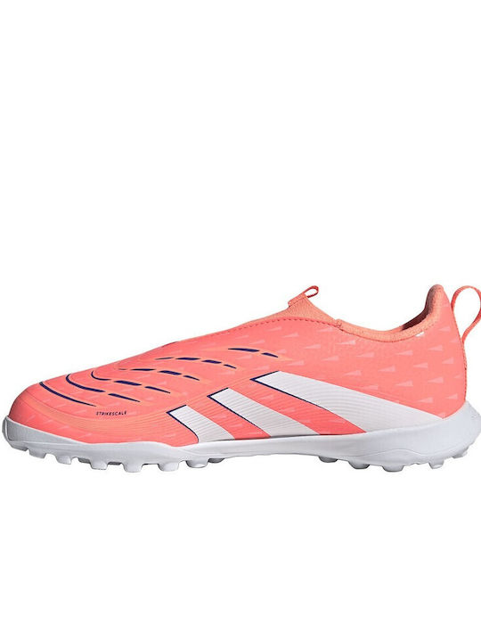 Kids Soccer Cleats Predator League Ll Turf Without Laces Orange