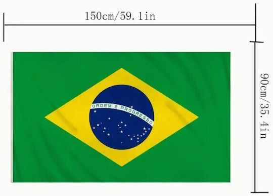 Flag of Brazil Polyester 150x90cm