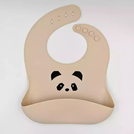 Pandaboo Bavetă material textil Bej