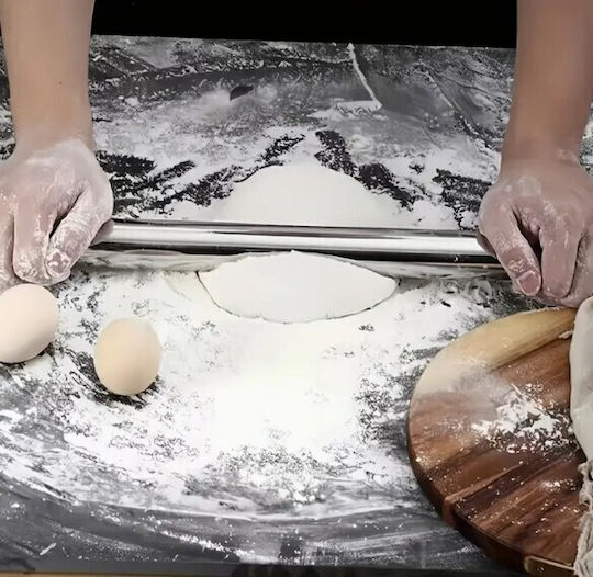 Stainless Steel Kitchen Rolling Pin 42cm 1pcs