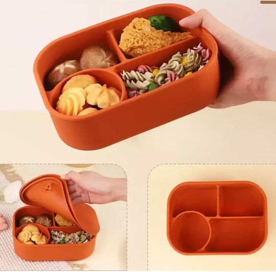 Pandaboo Orange Lunch Box