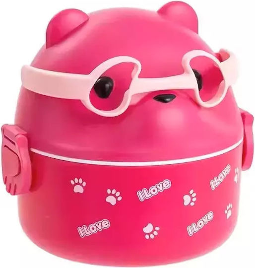 Pandaboo Cutie pentru Mâncare Plastic Gri 1buc