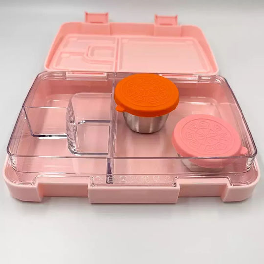Pandaboo Lunchbox Kunststoff Lila 820ml 1Stück