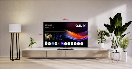 Sencor Smart Televizor 55" 4K UHD QLED SLE 55Q871B HDR (2025)