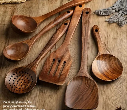 Wooden Cooking Utensil Set 10pcs